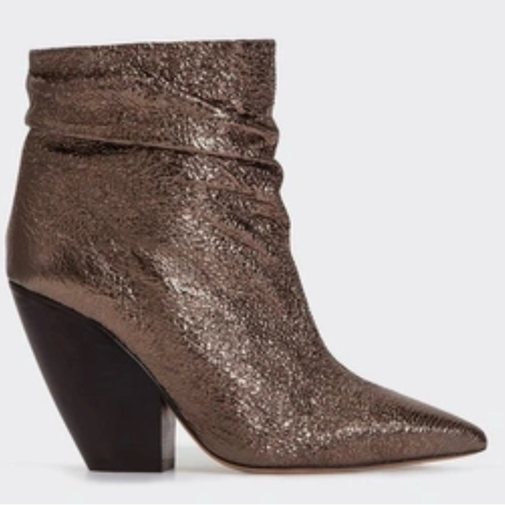 Iro Elektro Boots in Lame Argent